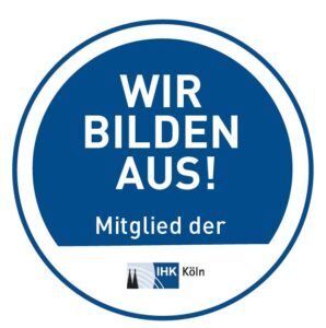Wir Bilden aus! Mitglied der IHK Köln